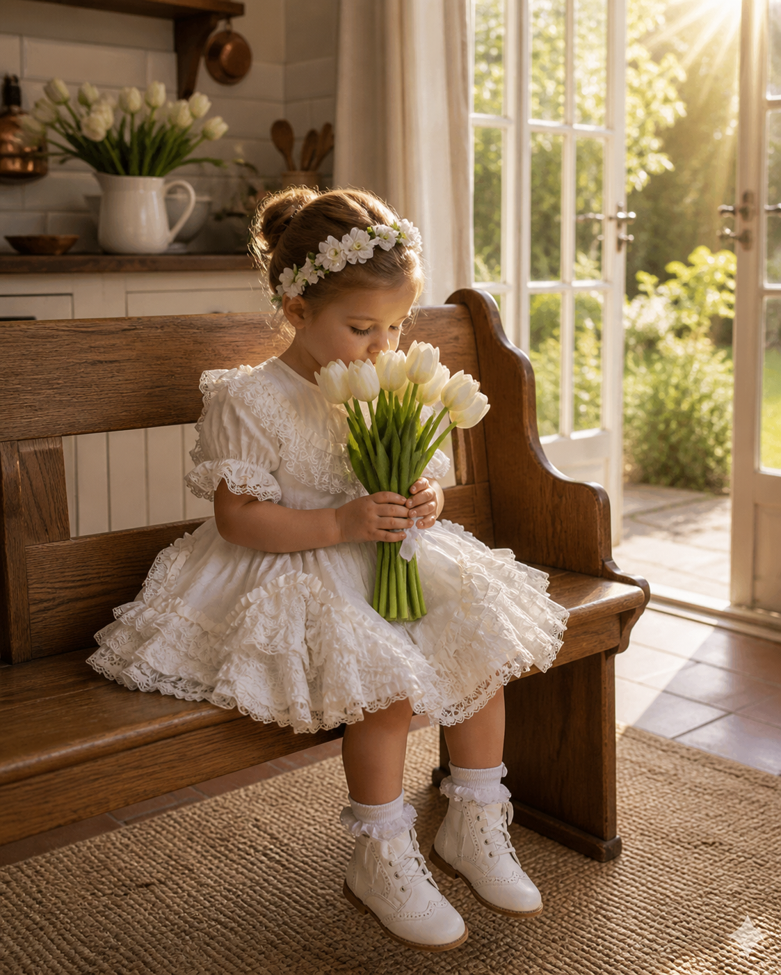 White Lid'l Dolly